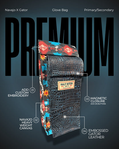 Navajo X Gator Glove/Sleeve Bag