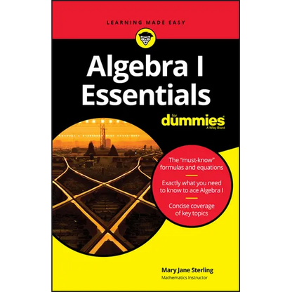 Algebra I Essentials for Dummies - Paperback