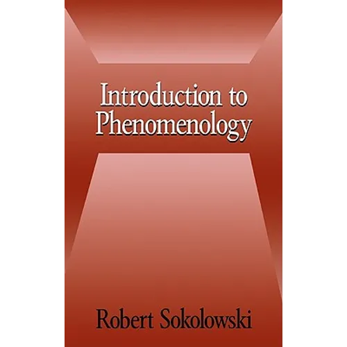 Introduction to Phenomenology - Hardcover