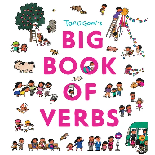 Taro Gomi's Big Book of Verbs - Hardcover