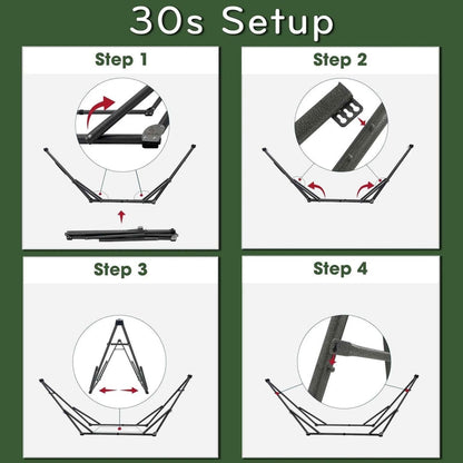 Tranquillo Universal Hammock Chair Set for Ultimate Relaxation