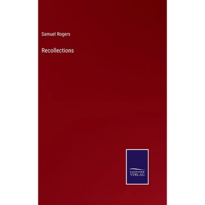 Recollections - Hardcover