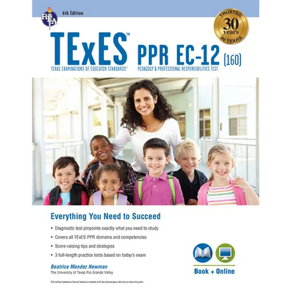 TExES Ppr Ec-12 (160) Study Guide 2026-2027 - Paperback