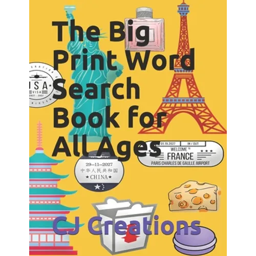 The Big Print Word Search Book for All Ages - Paperback