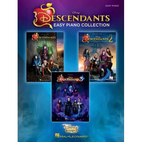 The Descendants Easy Piano Collection: Music from the Trilogy of Disney Channel Motion Picture - Paperback