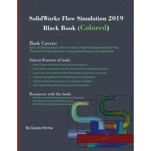 SolidWorks Flow Simulation 2019 Black Book (Colored) - Paperback