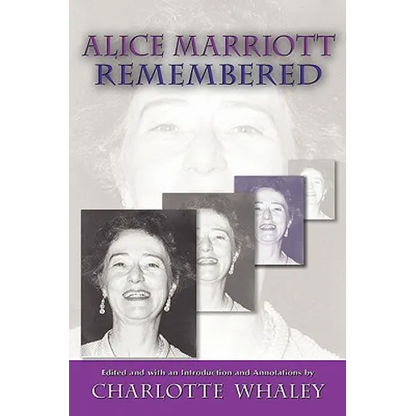 Alice Marriott Remembered - Paperback