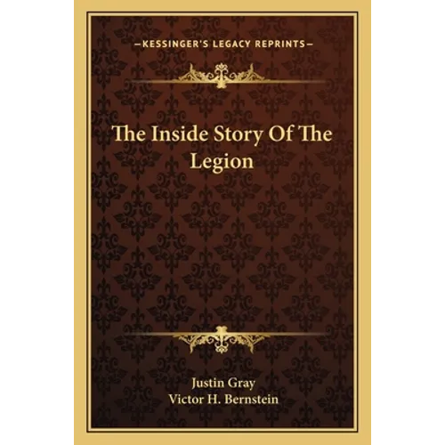 The Inside Story Of The Legion - Paperback