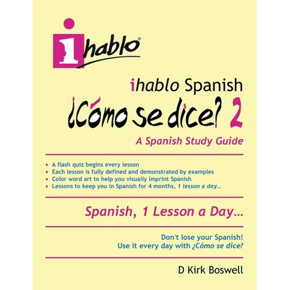 ihablo Spanish ¿Cómo se dice? 2 - Paperback