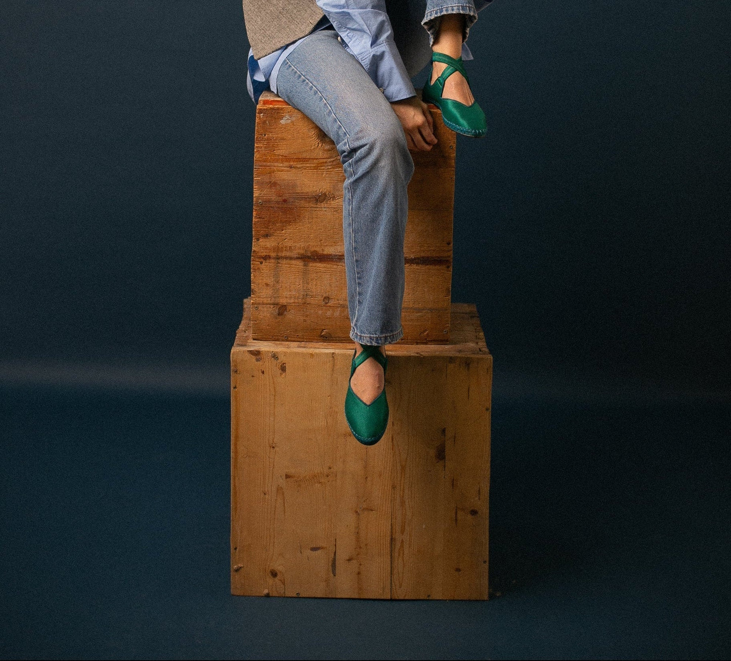 Loafers Aqua