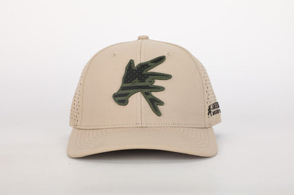 American Antler Stars and Bars Performance Snapback Hat