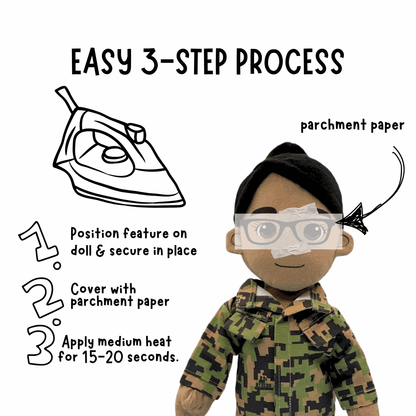 Army Daddy Doll | Military Doll & Army Doll | Recordable