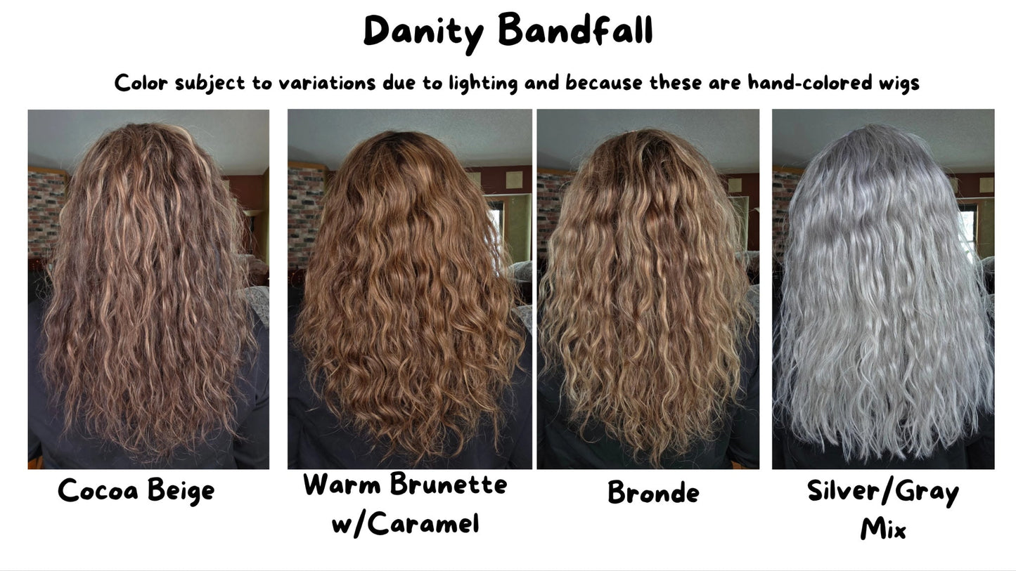 Preorder “Danity” 20” Bandfall Wig