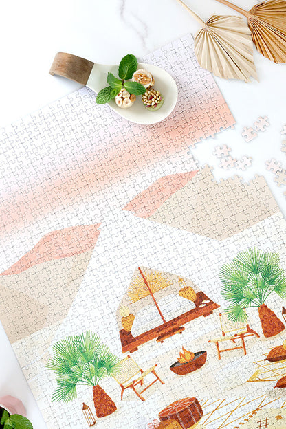 Glamping - Jigsaw Puzzle 1000 pieces