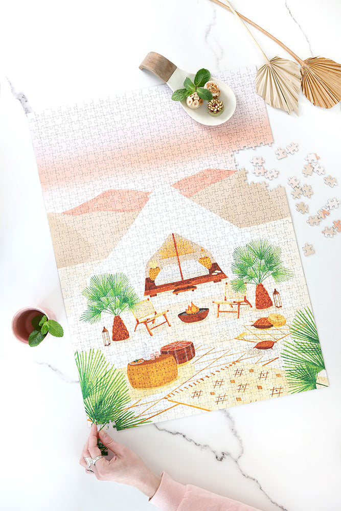 Glamping - Jigsaw Puzzle 1000 pieces