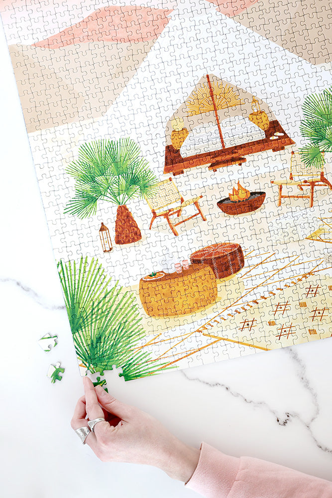 Glamping - Jigsaw Puzzle 1000 pieces