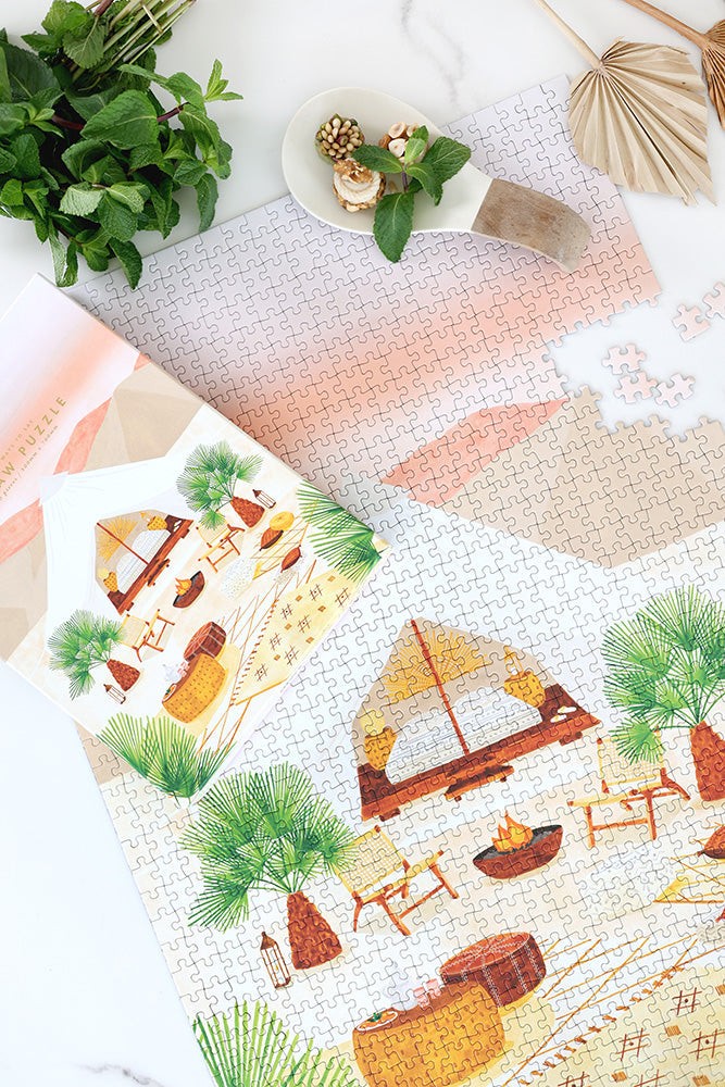 Glamping - Jigsaw Puzzle 1000 pieces