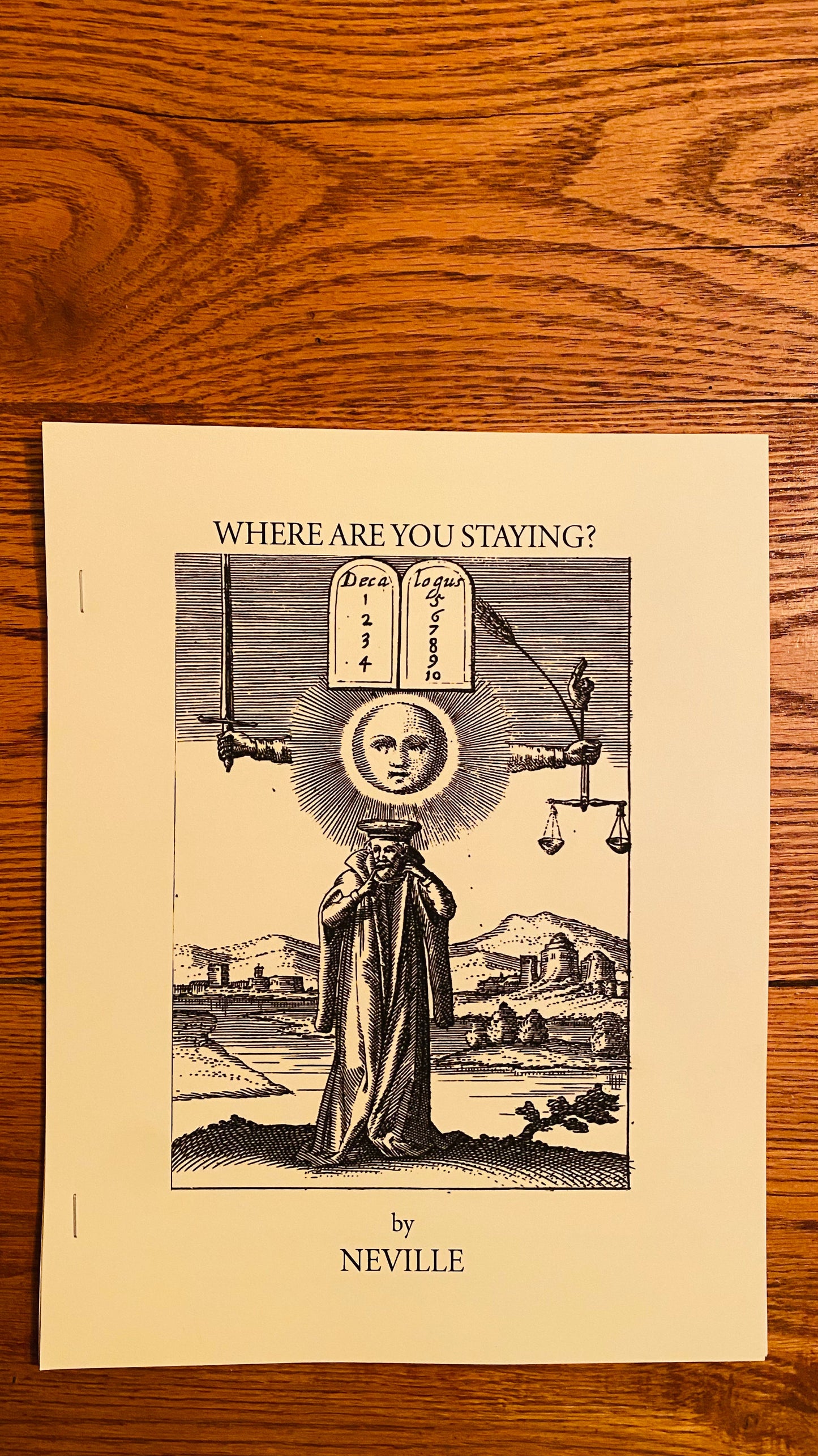 WHERE ARE YOU STAYING? — Neville Goddard