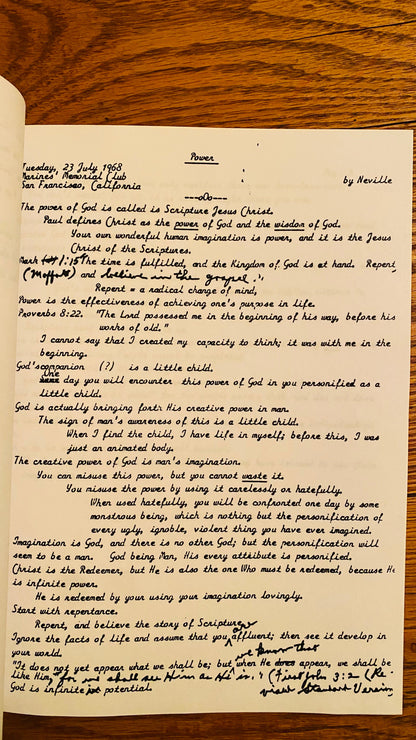 POWER — Neville Goddard