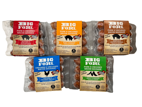 The Bacon Sausage Collection - All Five Flavors
