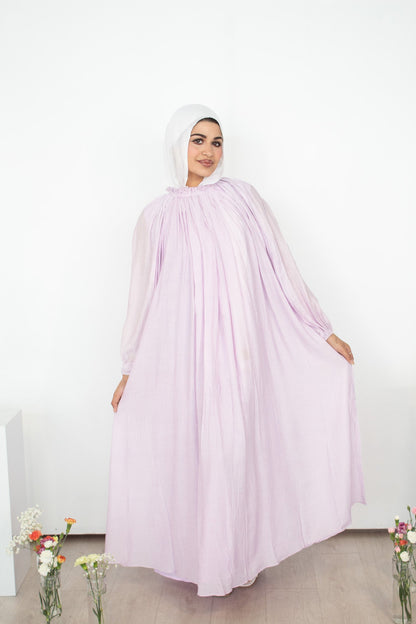 Warda Dress - Purple Tulip