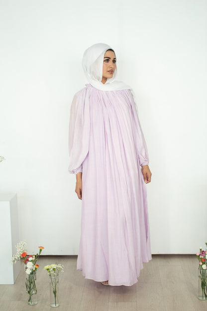 Warda Dress - Purple Tulip
