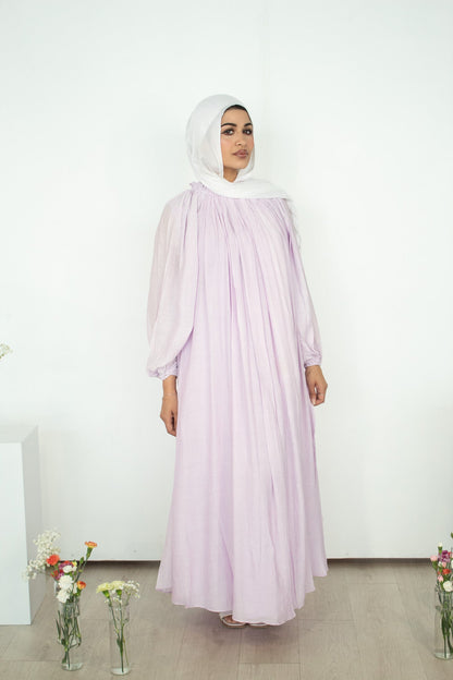 Warda Dress - Purple Tulip