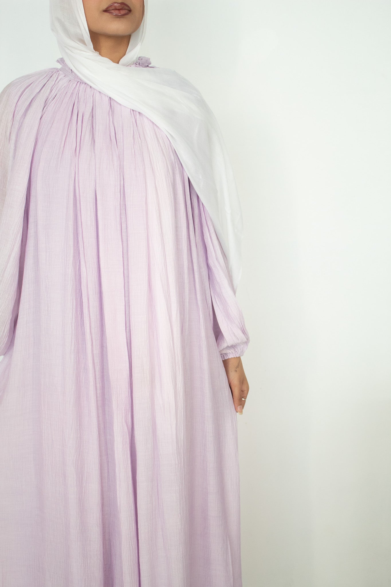 Warda Dress - Purple Tulip