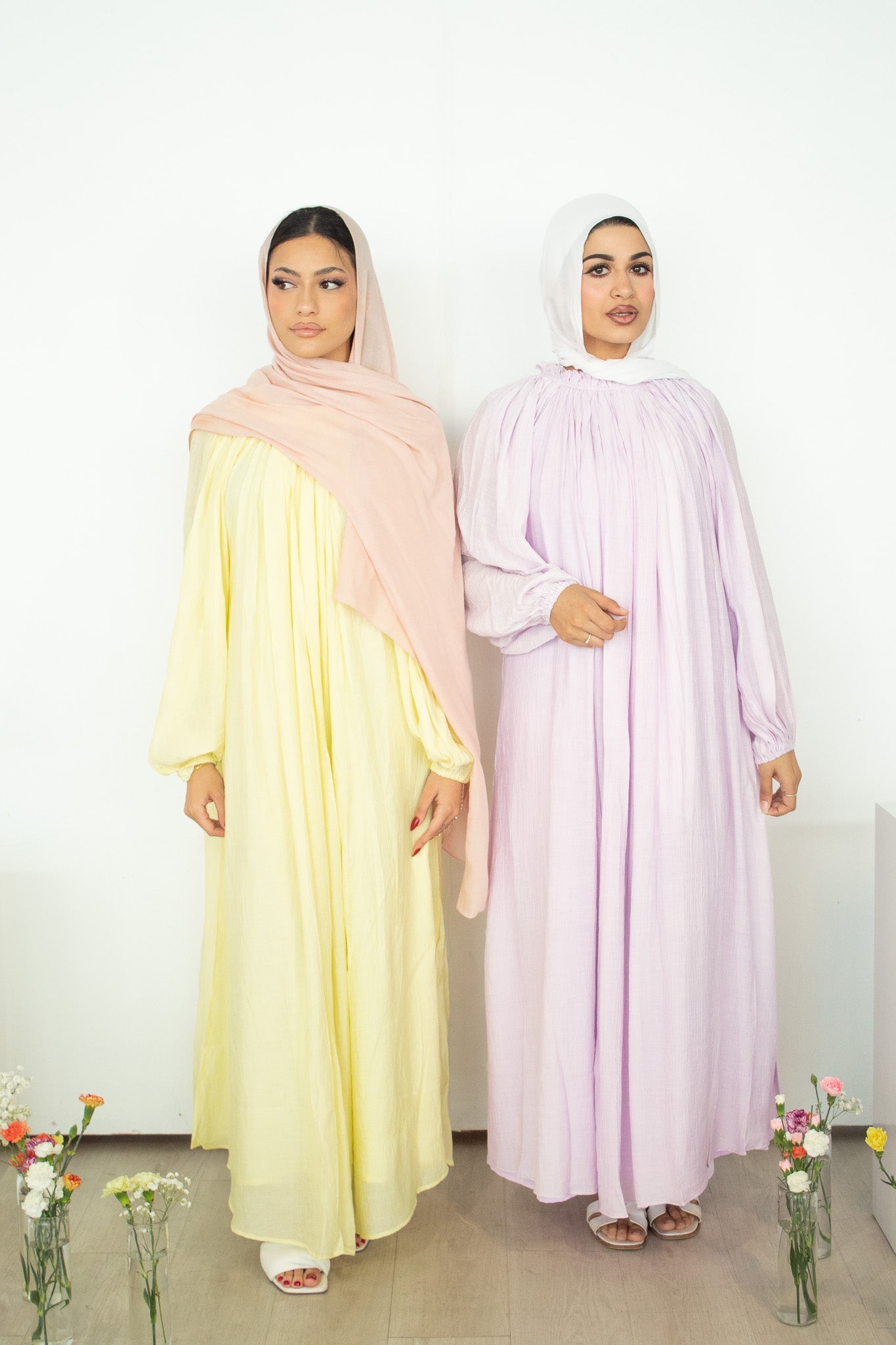 Warda Dress - Purple Tulip