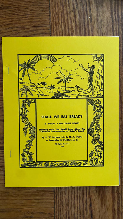 Shall We Eat Bread? -- Raymond Bernard