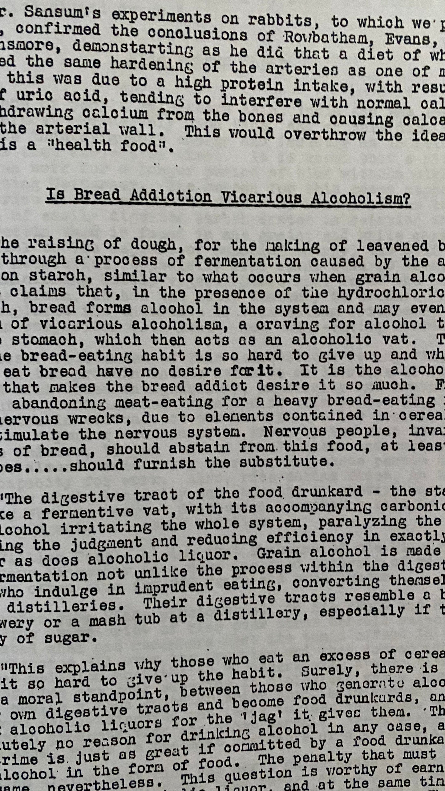 Shall We Eat Bread? -- Raymond Bernard