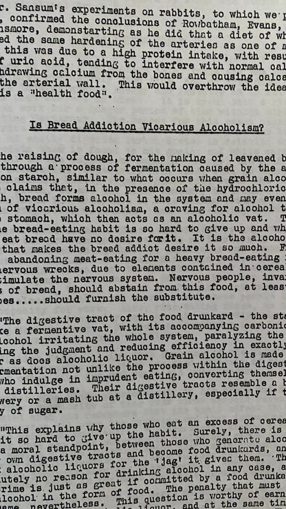 Shall We Eat Bread? -- Raymond Bernard