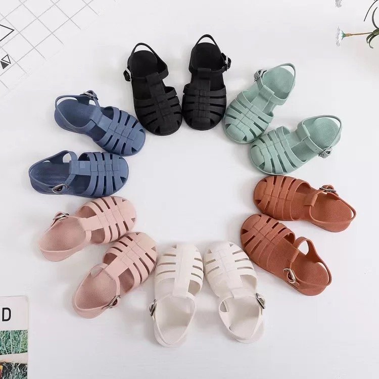 Roman Kids' Barefoot Jelly Sandals | Waterproof & Wide Toe Box
