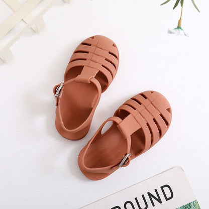 Roman Kids' Barefoot Jelly Sandals | Waterproof & Wide Toe Box
