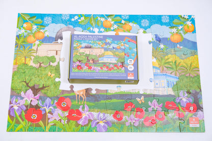 DEENIN Kids' Al-Aqsa Palestine Puzzle + Poster Set