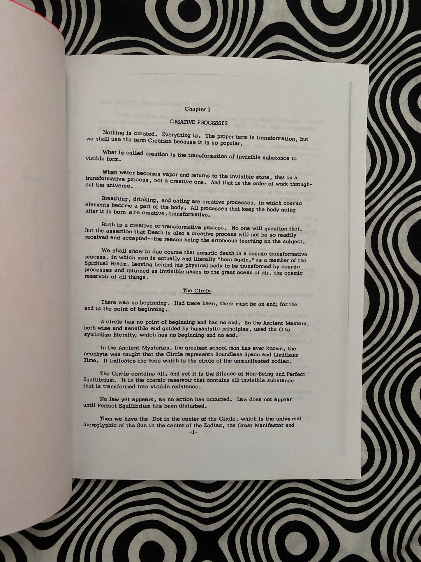 Cosmic Creation Pt. 1 (I) — Hilton Hotema