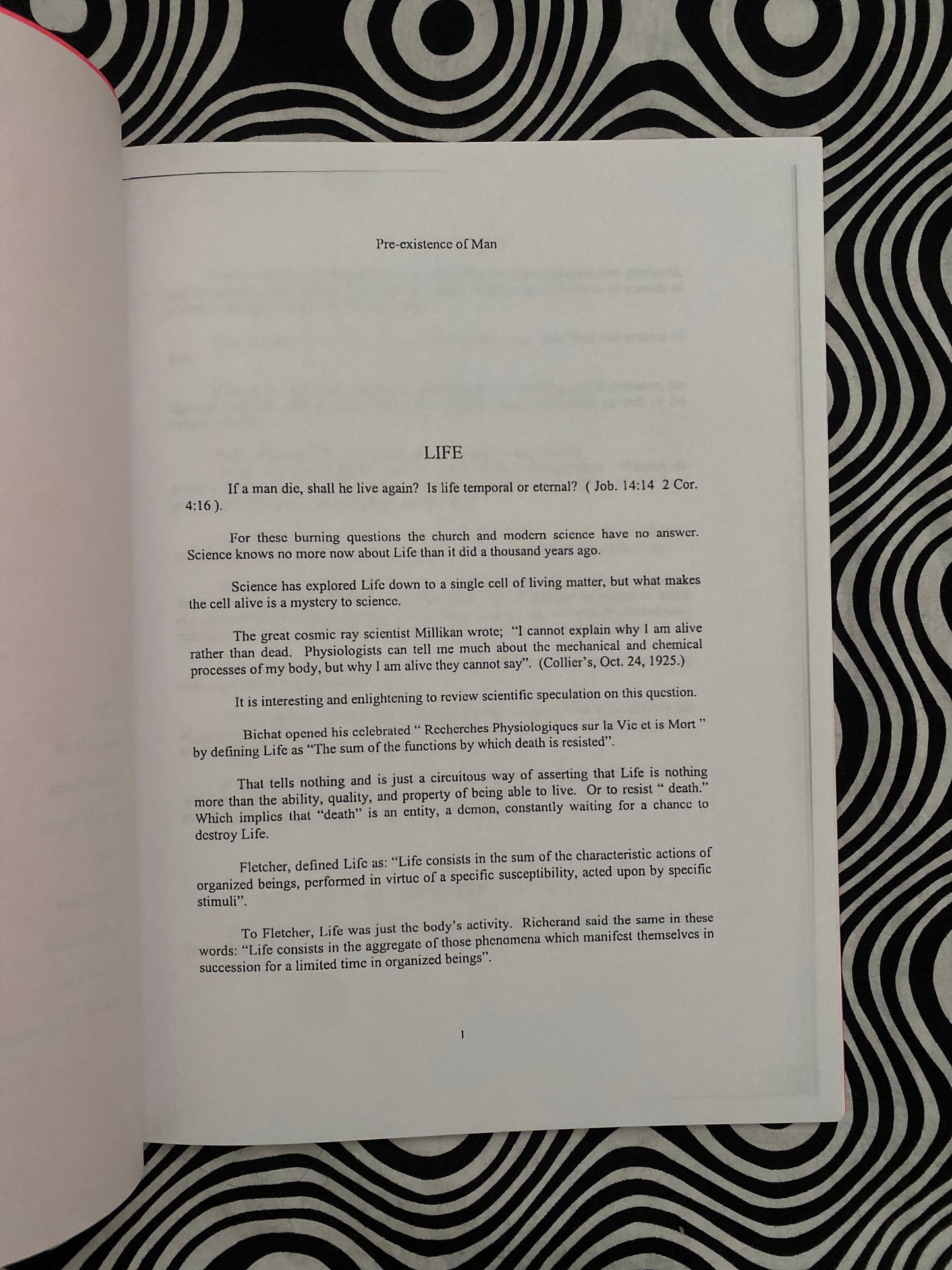 Pre-Existence of Man Pt. 1 (I) -- Hilton Hotema