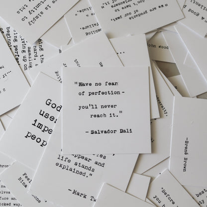 365 Imperfect Cards