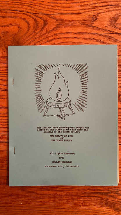 The Ancient Breath of Life — Hilton Hotema
