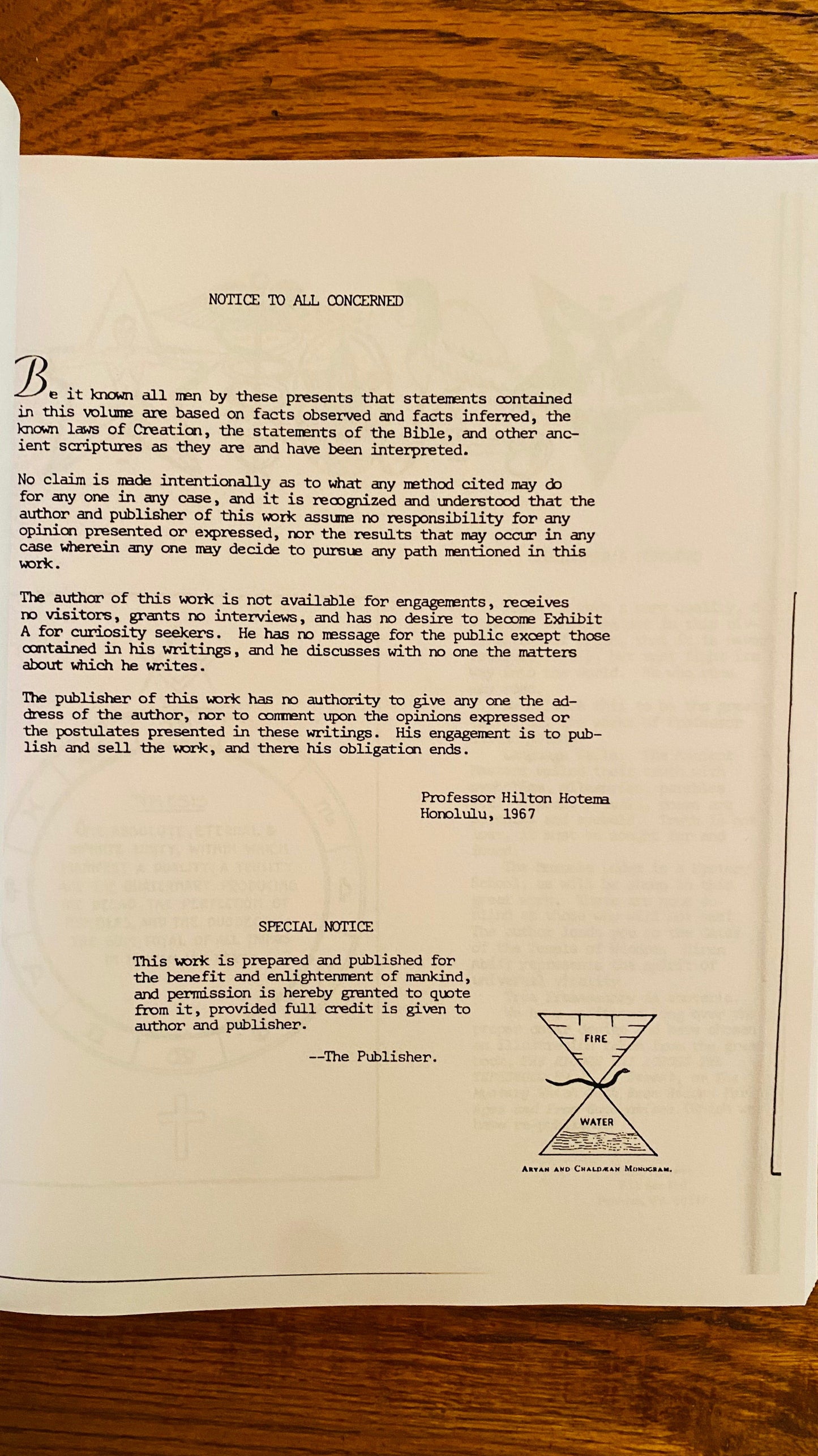 The Lost Word of Freemasonry — Hilton Hotema