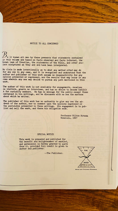 The Lost Word of Freemasonry — Hilton Hotema