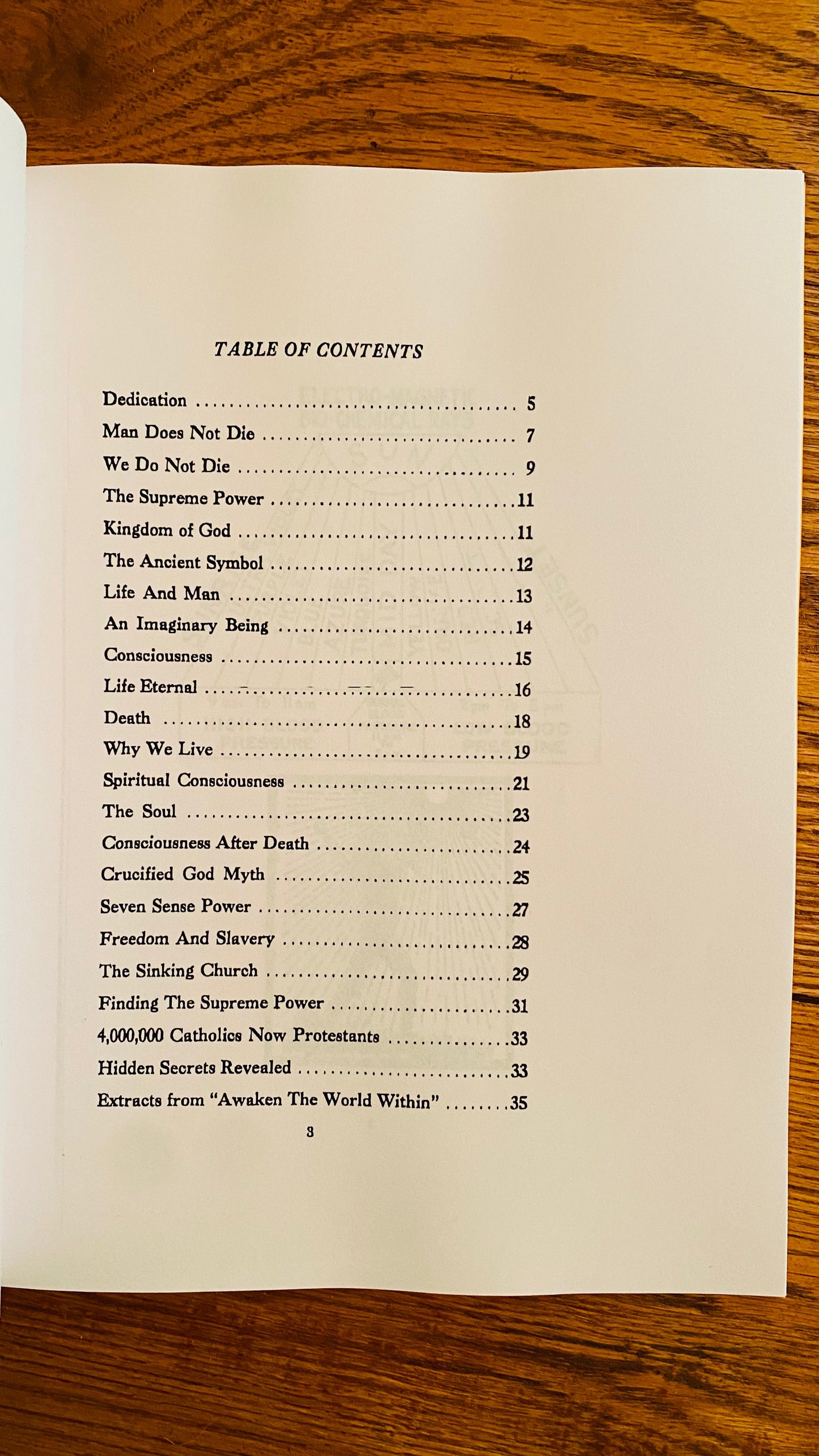 We Do Not Die — Hilton Hotema