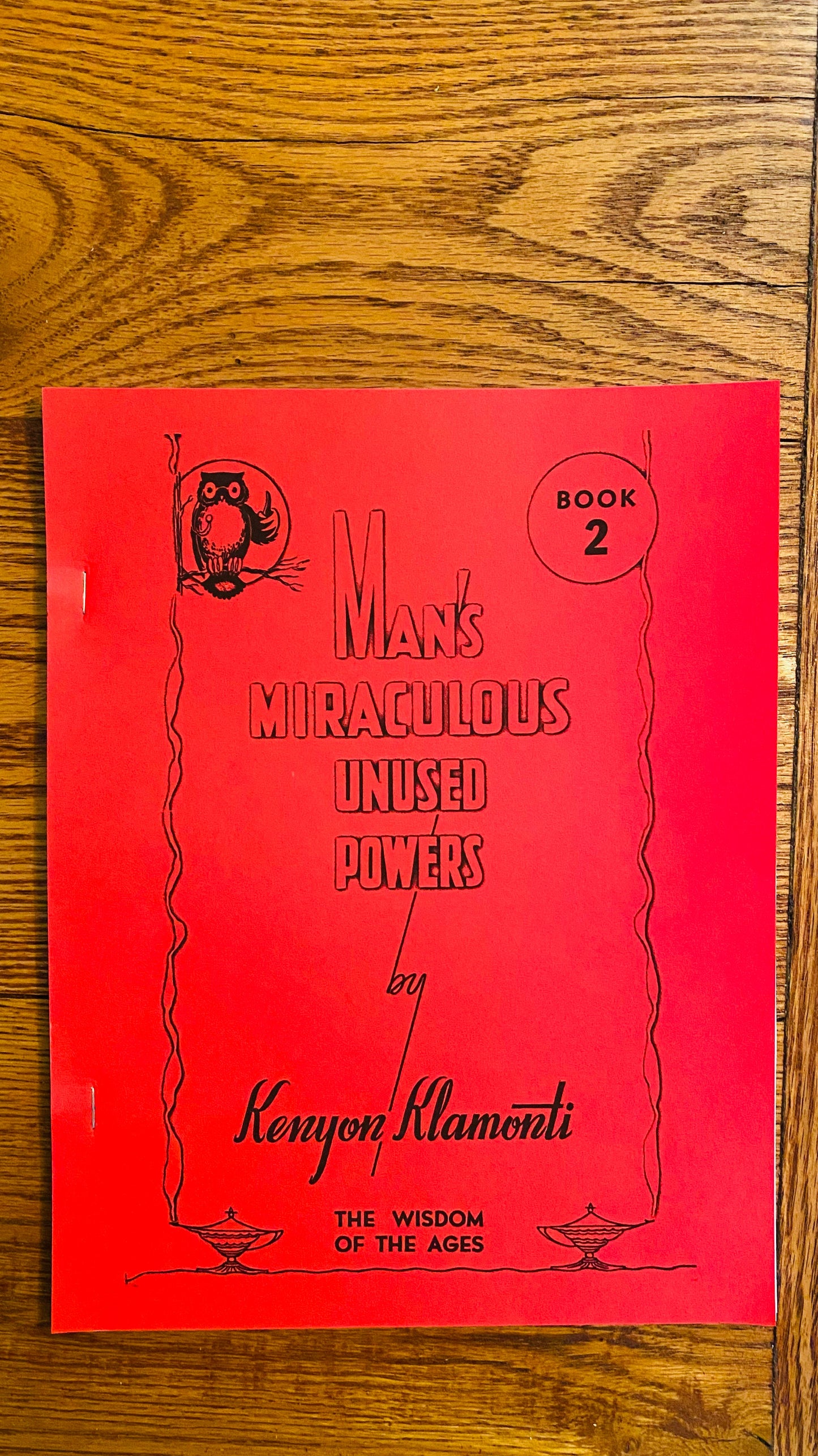 Man's Miraculous Unused Powers : Book 2 — Hilton Hotema