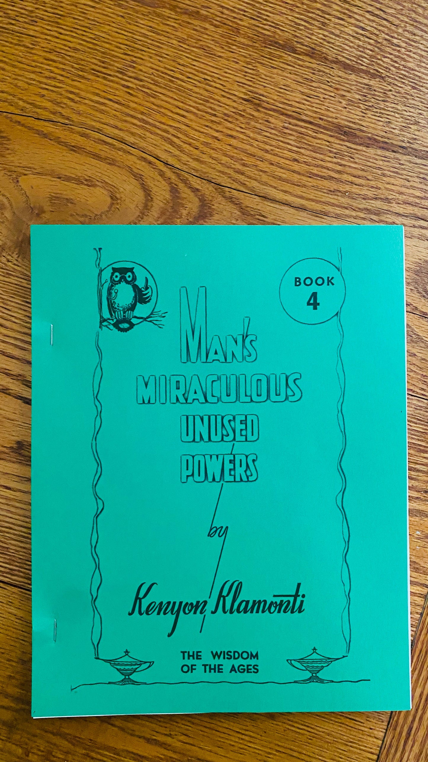 Man's Miraculous Unused Powers : Book 4 — Hilton Hotema