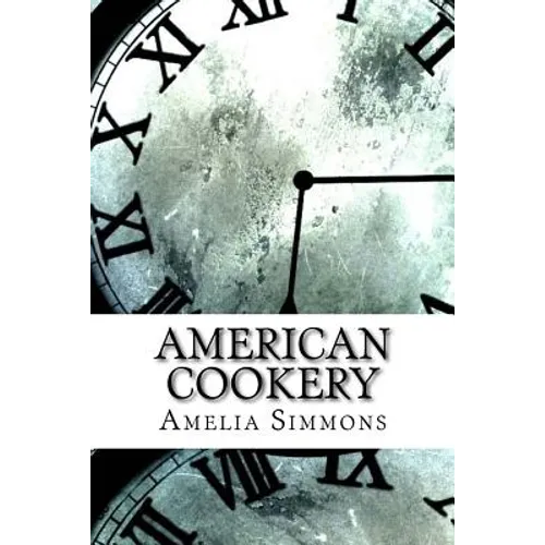 American Cookery - Paperback