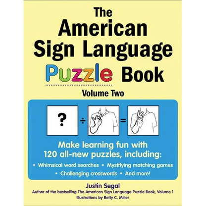 The American Sign Language Puzzle Book, Volume 2 - Paperback