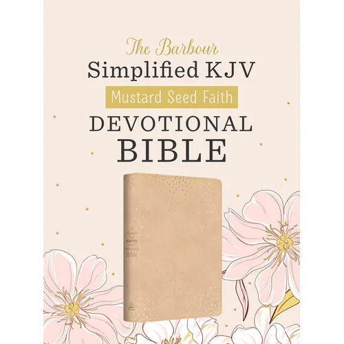 Mustard Seed Faith Devotional Bible--Barbour Skjv [Beige Polka Dots] - Imitation Leather