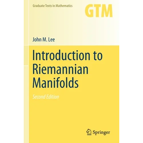 Introduction to Riemannian Manifolds - Paperback