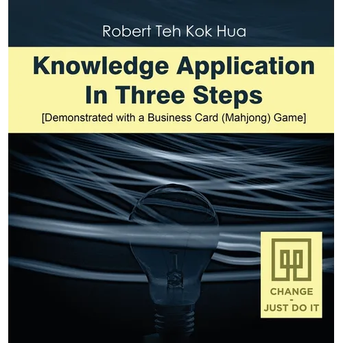 Knowledge Application In Three Steps: Demonstrated with a Business Card (Mahjong) Game - Hardcover