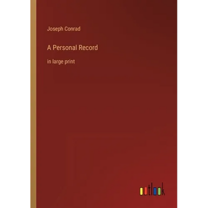 A Personal Record: in large print - Paperback